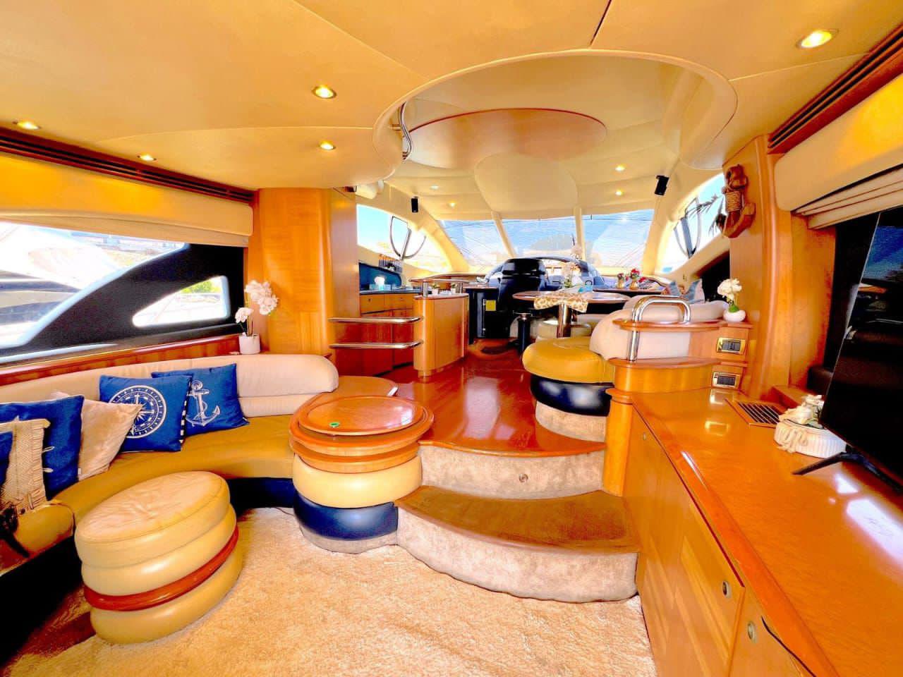 Azimut yacht interior