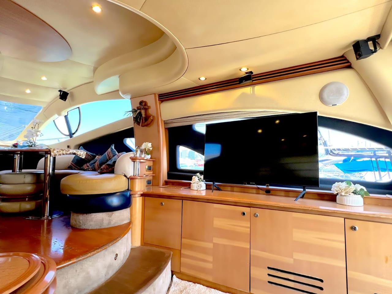 Azimut yacht interior